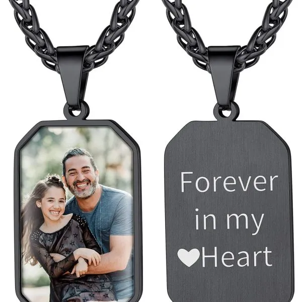 Idee regalo amazon ciondolo pandora ciondoli con foto scritta nome frase per lui lei uomo donna coppia ciondolo coppia personalizzato