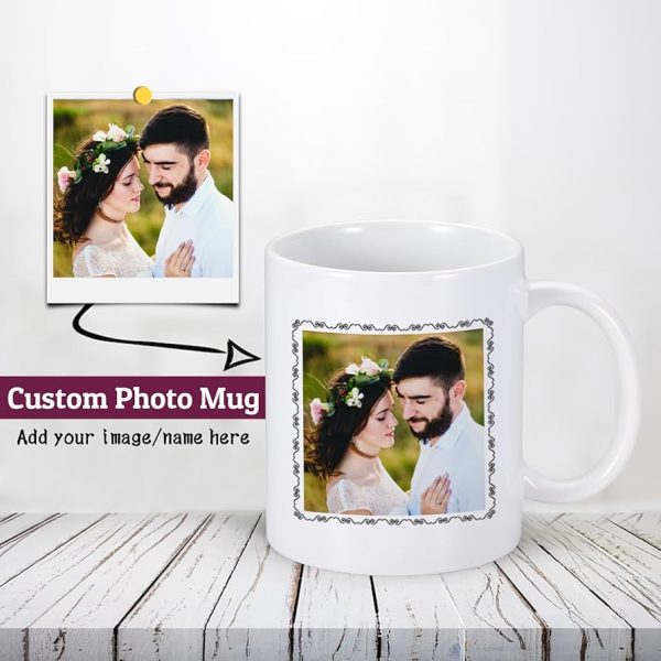 Idee regalo anniversario per lui lei con foto su nome personalizzato tazza mug coppia amore regalo Idee regalo anniversario matrimonio romantica