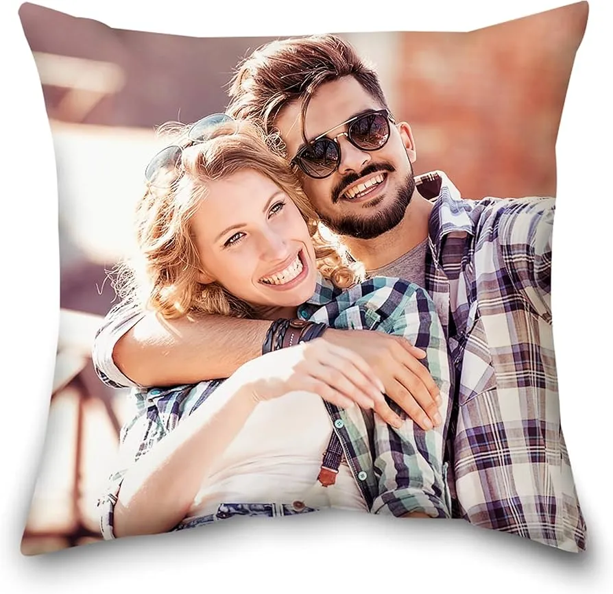 Idee regalo cuscini personalizzati con foto scritta nome frase iniziali logo per lui lei uomo donna coppia Federa personalizzata cuscino magico regali