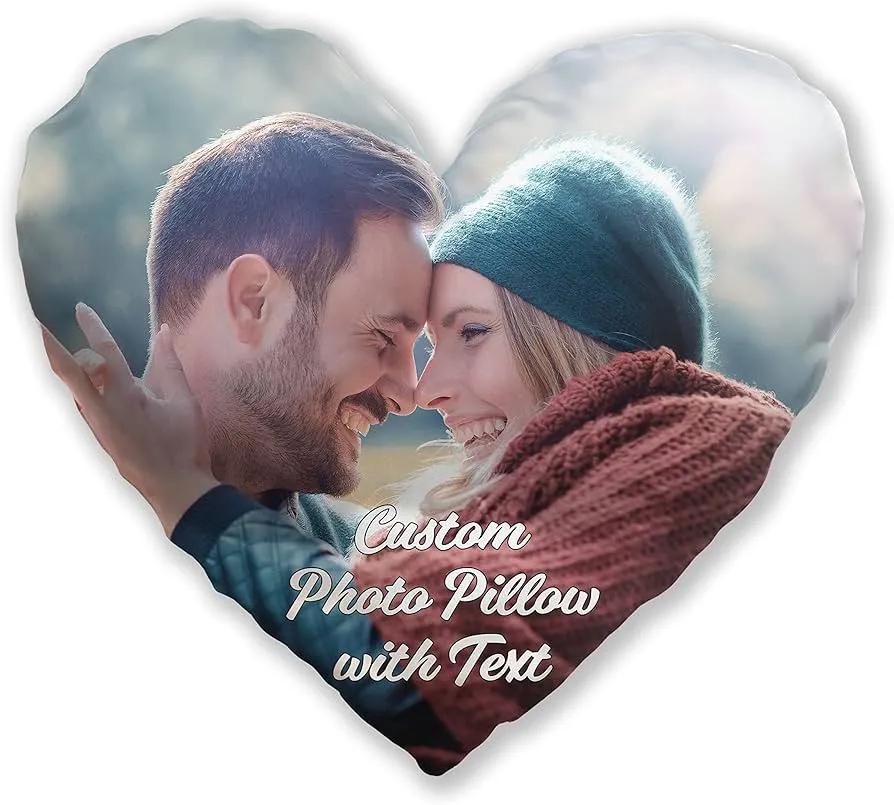 Idee regalo cuscino collage foto amore Personalizzato san valentino con foto scritta nome frase iniziali logo per lui lei uomo donna personalizzata