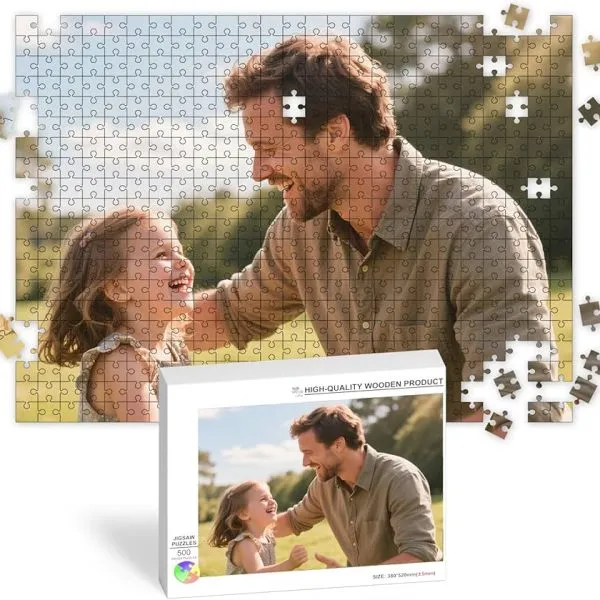 Idee regalo puzzle personalizzato amazon sconto con foto scritta nome frase per lui lei uomo donna coppia amaro puzzle foto regali personalizzati