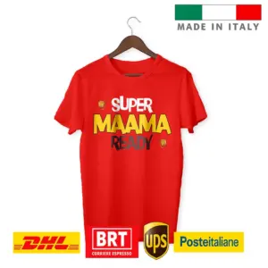 Maglietta Super Mamma Personalizzata Economiche