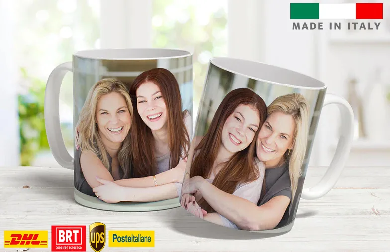 amazon Idee regalo mamma tazza con foto festa della mamma con nome logo stampa foto scritta tazza personalizzate economiche consegna veloce