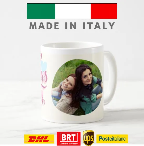 amazon Regalo originali tazza personalizzata mamma con foto logo stampa scritta nome frase festa mamma personalizzata consegna veloce