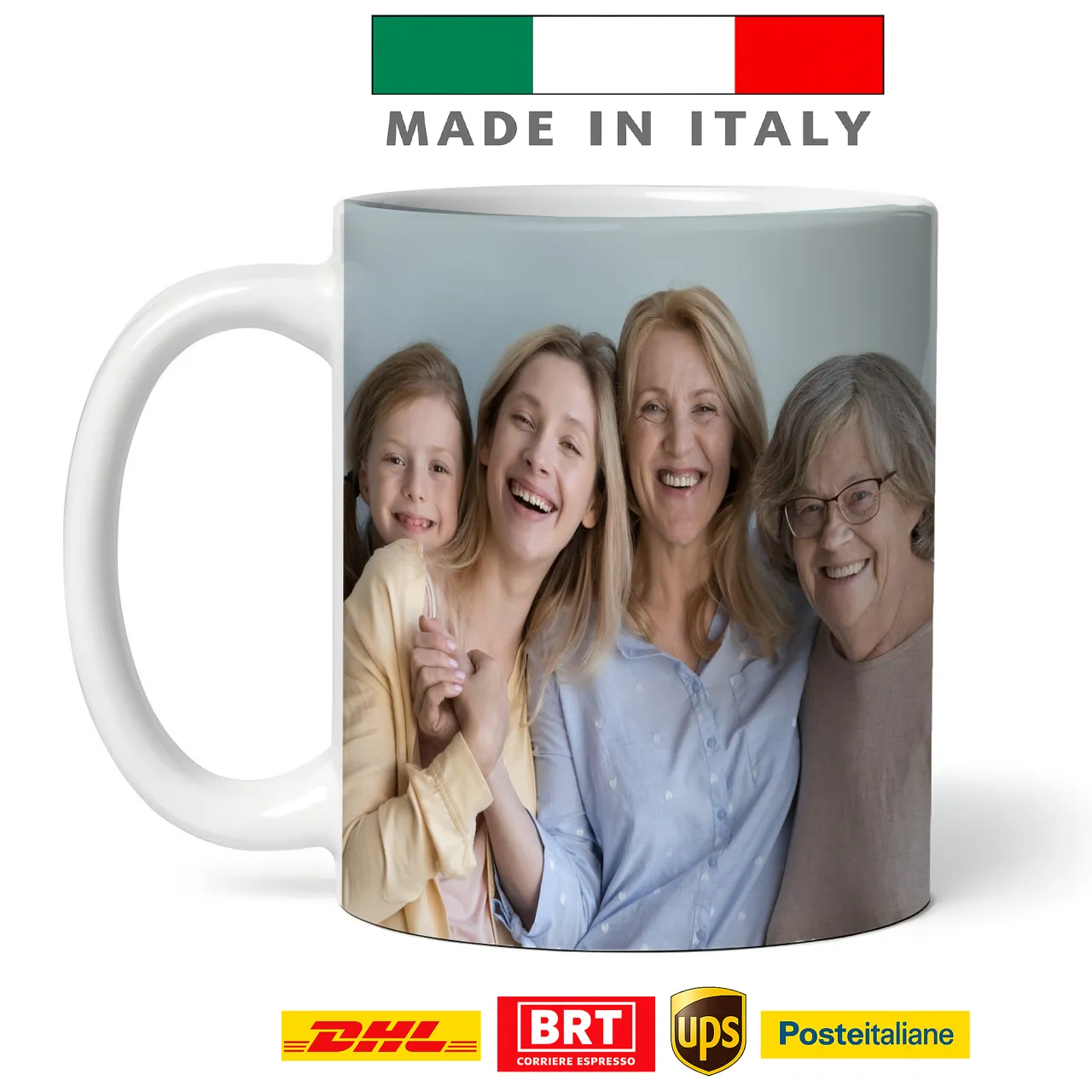 amazon Tazza mom established festa della mamma con nome logo stampa foto scritta tazza personalizzate economiche consegna veloce