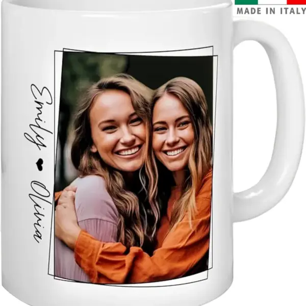 amazon mamma festa mamma tazza con foto mamma con nome logo stampa foto scritta frase festa mamma personalizzata tazza mug consegna veloce