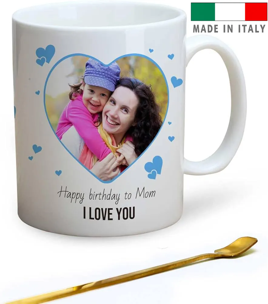 amazon tazza Regalo originali tazza caffè personalizzata mamma festa della mamma con nome logo stampa foto scritta tazza personalizzate consegna veloce economiche