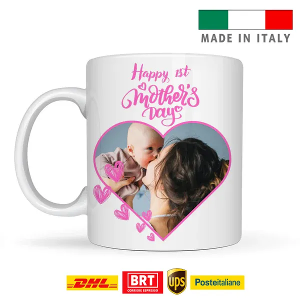 amazon tazza caffè personalizzata mamma festa della mamma con nome logo stampa foto scritta tazza personalizzate consegna veloce