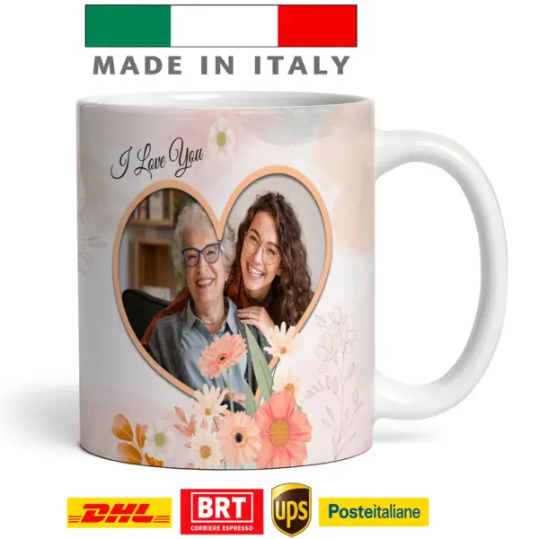 amazon tazza con foto mamma con nome logo stampa foto scritta frase festa mamma personalizzata tazza mug consegna veloce novita nuovo