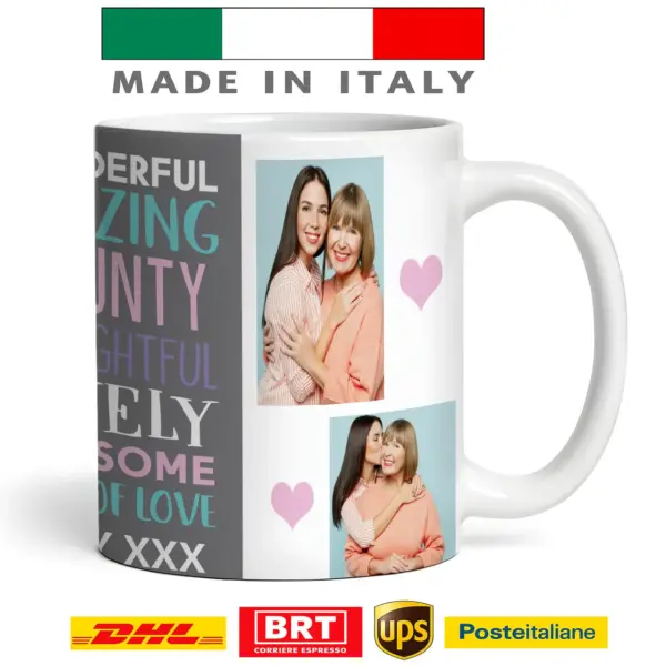 amazon tazza festa della mamma Economiche con foto logo stampa scritta nome frase festa mamma personalizzata consegna veloce