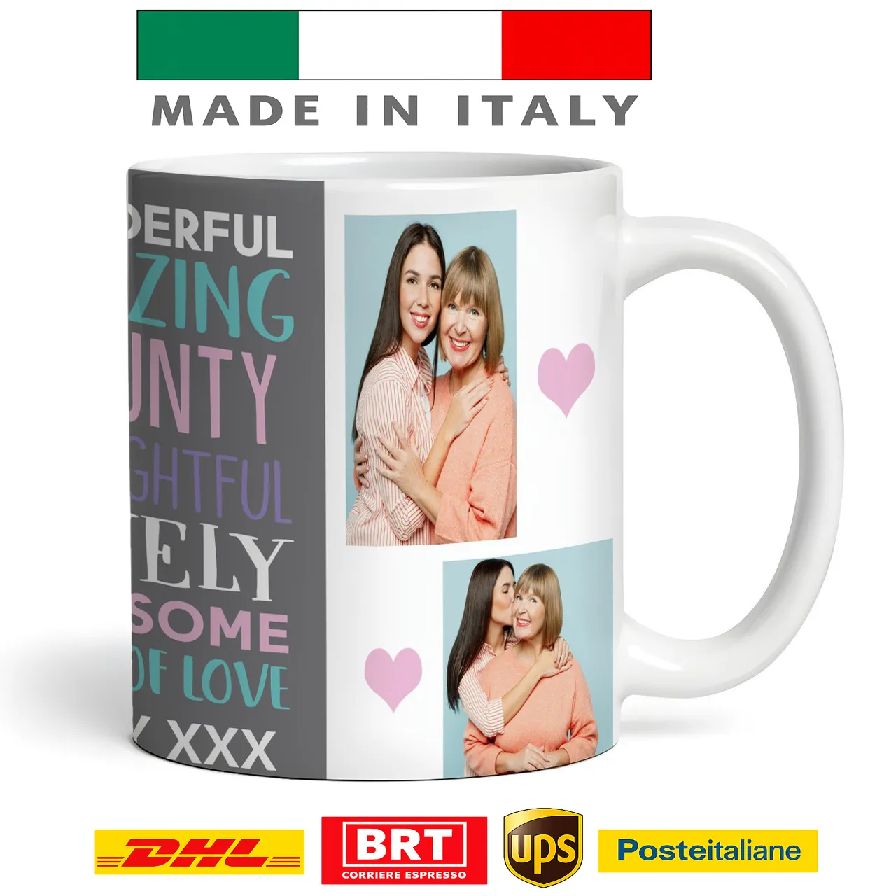 amazon tazza festa della mamma Economiche con foto logo stampa scritta nome frase festa mamma personalizzata consegna veloce