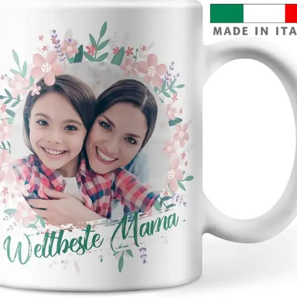 tazza festa della mamma novità con foto logo stampa scritta nome frase festa mamma mug personalizzata consegna veloce