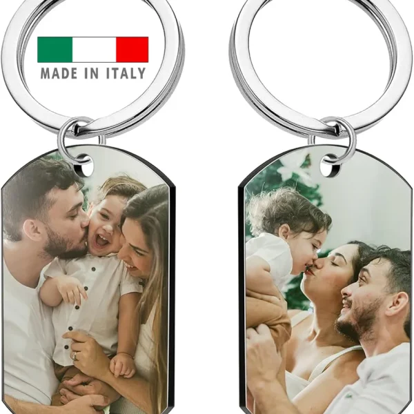 Portachiavi mamma personalizzato con foto logo stampa scritta nome frase per mamma festa della mamma amazon consegna veloce 24 ore subito