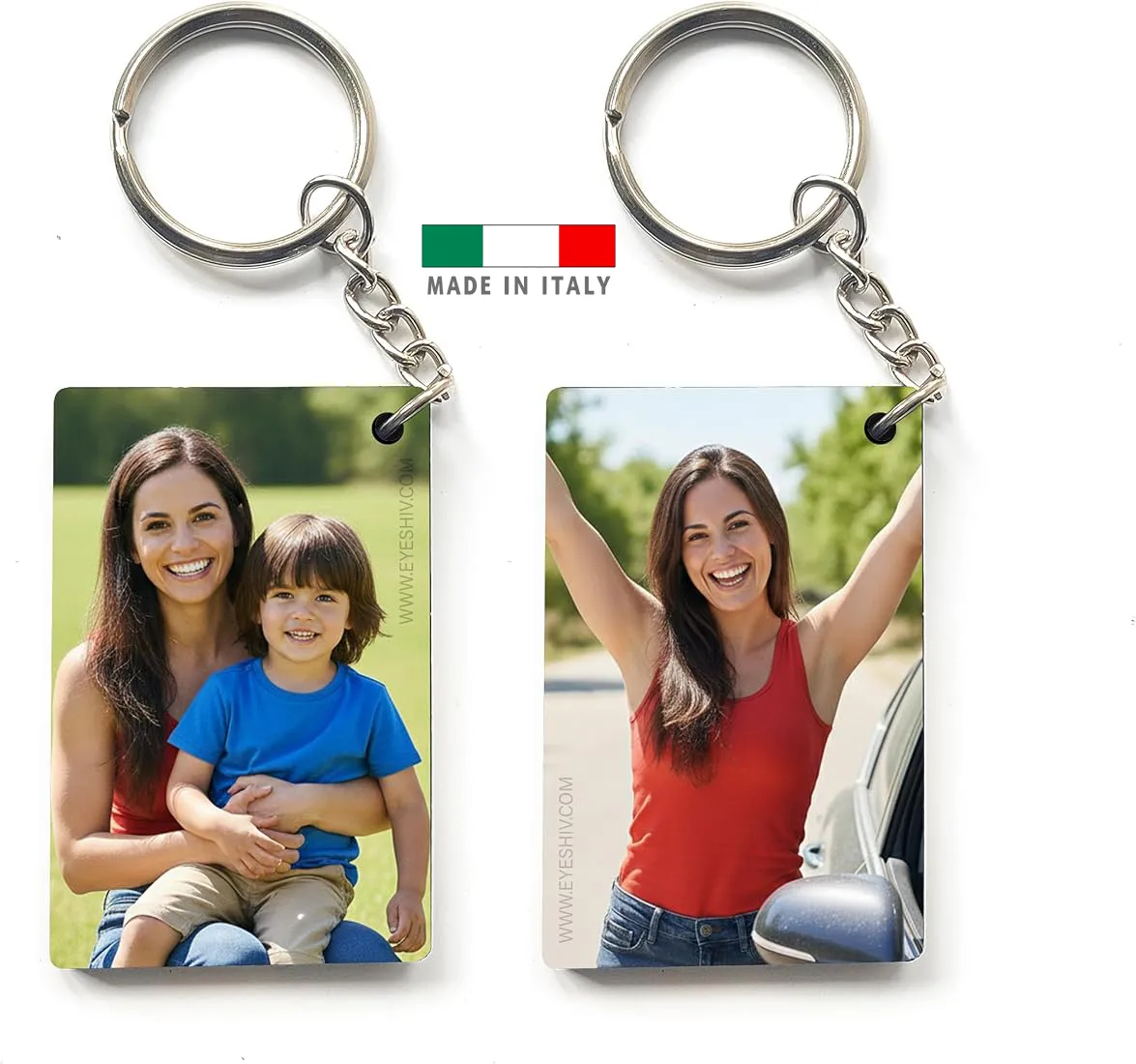 Portachiavi mamma personalizzato con foto logo stampa scritta nome frase per mamma festa della mamma amazon novità consegna veloce 24 ore
