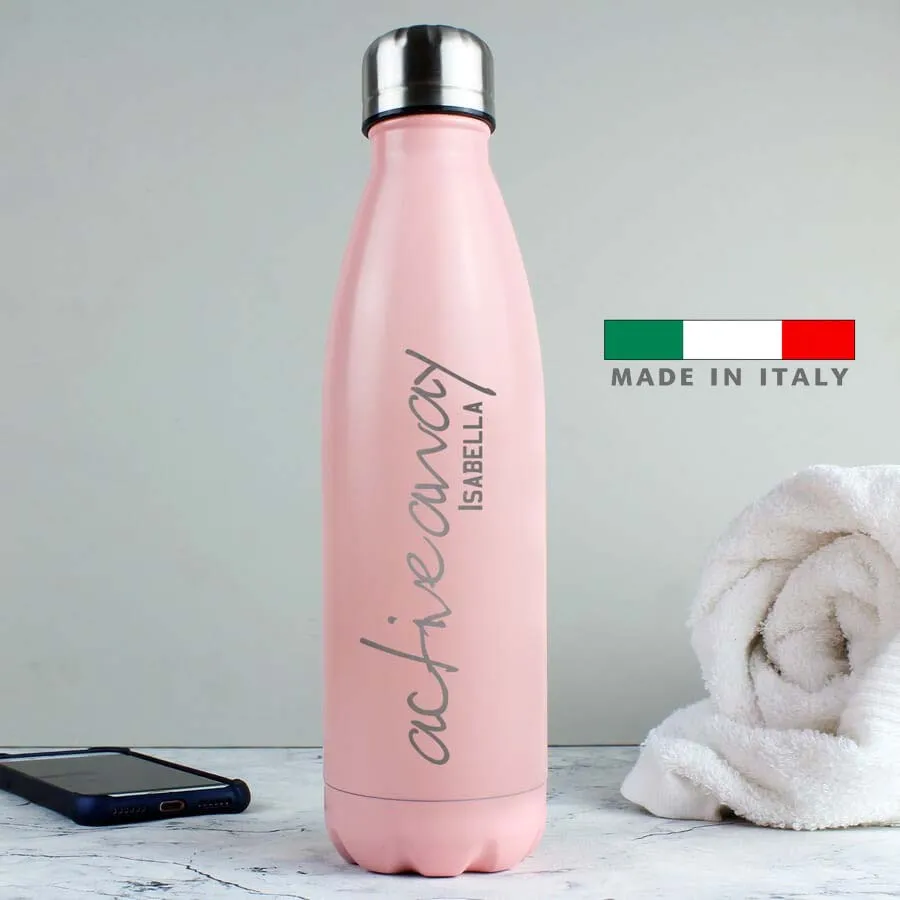 amazon Borracce personalizzate con foto logo stampa scritta nome frase festa della mamma borracce acciaio inox termica metallo personalizzata economiche