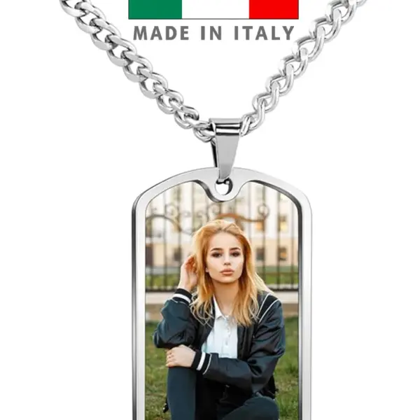 amazon Ciondolo personalizzato mamma 24 Ore Consegna Veloce con foto logo stampa scritta nome frase per mamma ciondolo festa della mamma