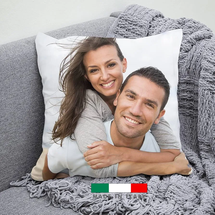 amazon Cuscini arredo personalizzati con foto logo stampa scritta nome frase personalizzati cuscini arredo economiche consegna veloce subito