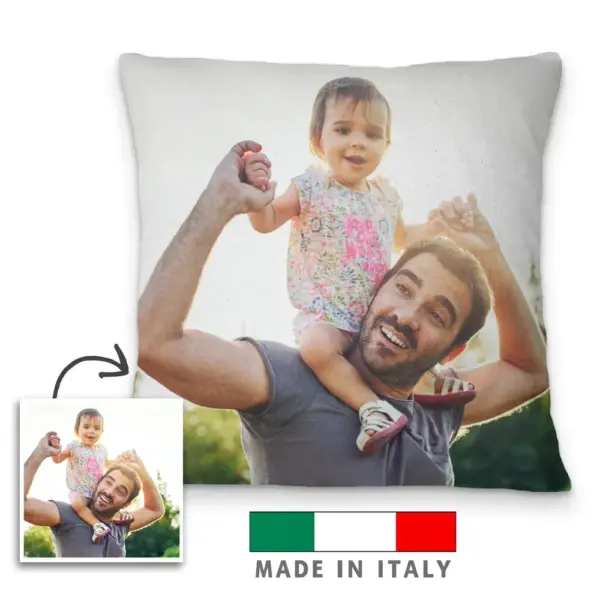 amazon Cuscini personalizzati con foto logo stampa scritta nome frase per lui lei uomo donna coppia mamma pappa personalizzati cuscini amazon novità consegna veloce