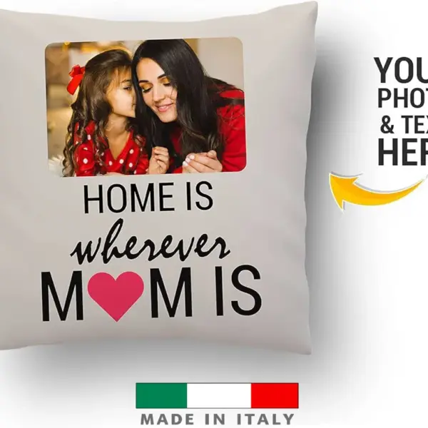 amazon Cuscini personalizzati con foto logo stampa scritta nome frase per mamma personalizzati cuscini festa della mamma novità consegna veloce subito