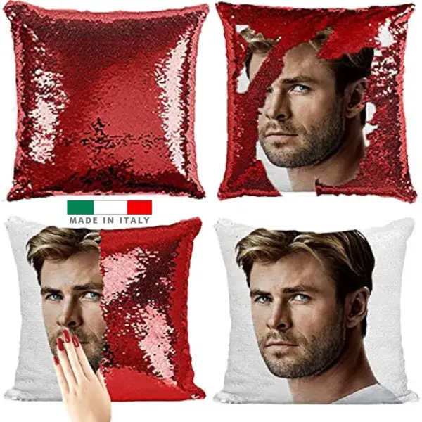 amazon Cuscino magico personalizzato con foto logo stampa scritta nome frase per lui lei uomo donna coppia mamma papa consegna veloce subito