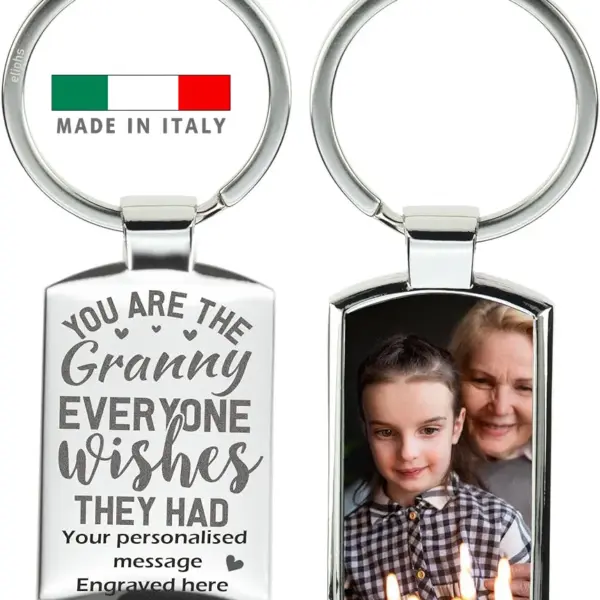 amazon Portachiavi festa della mamma personalizzati con foto logo stampa scritta nome frase per mamma festa mamma consegna veloce 24 ore subito