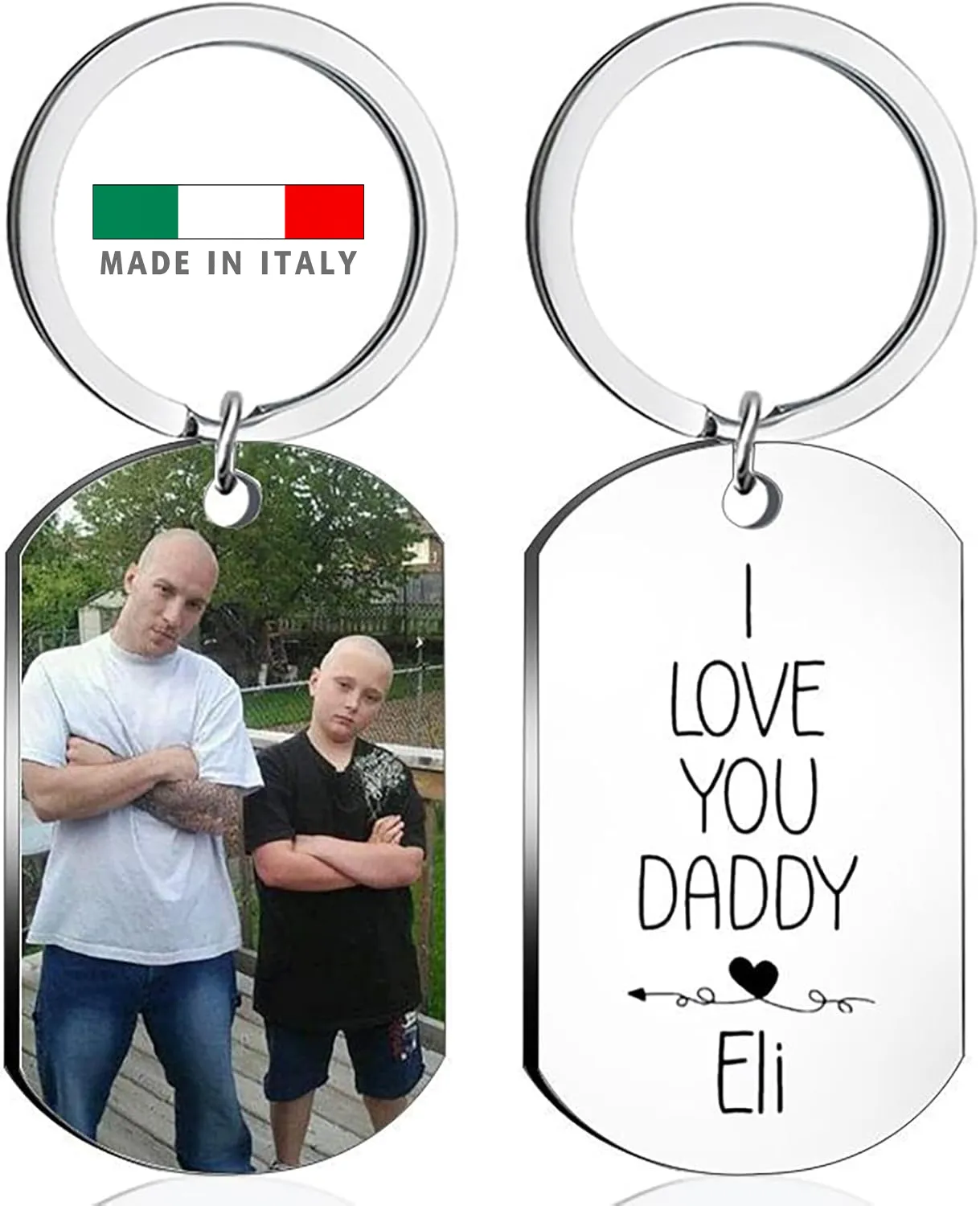 amazon Portachiavi festa della mamma personalizzati con foto logo stampa scritta nome frase per mamma festa mamma originali consegna veloce 24 ore